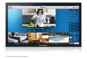crestron release monitor from wall
